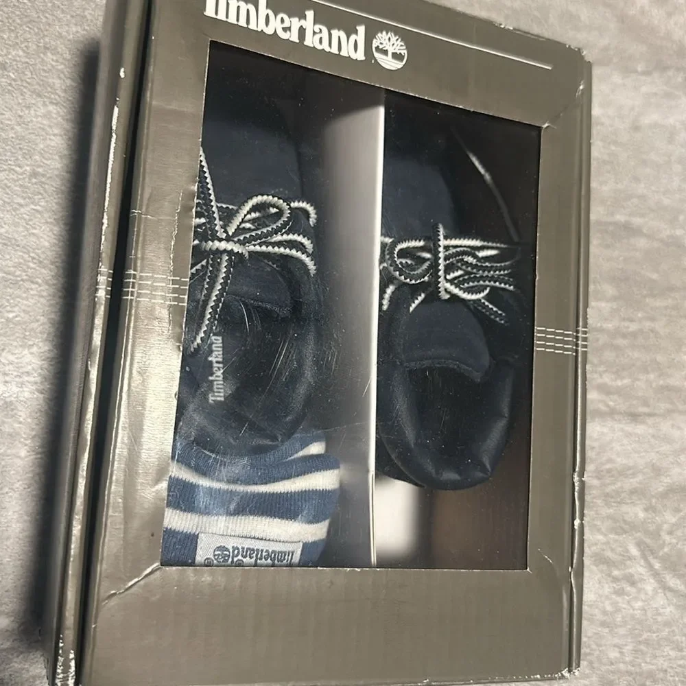 Infant Timberland boots navy blue size 3